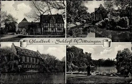 Ak Gladbeck im Ruhrgebiet, Schloss Wittringen
