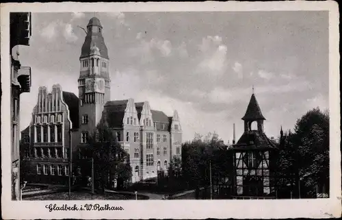 Ak Gladbeck im Ruhrgebiet, Rathaus