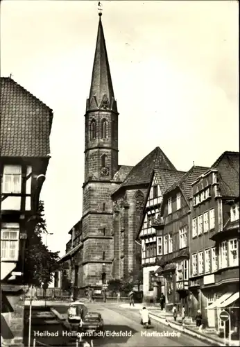 Ak Heilbad Heiligenstadt Eichsfeld Thüringen, Martinskirche