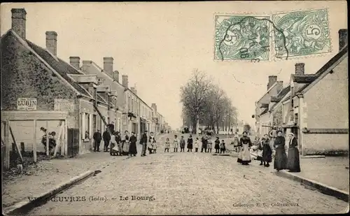 Ak Vendœuvres Vendoeuvres Indre, Le Bourg