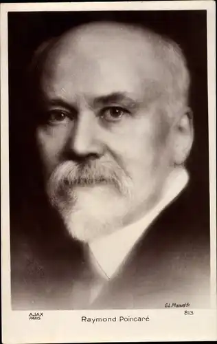 Künstler Ak Raymond Poincaré, President de la Republique Francaise