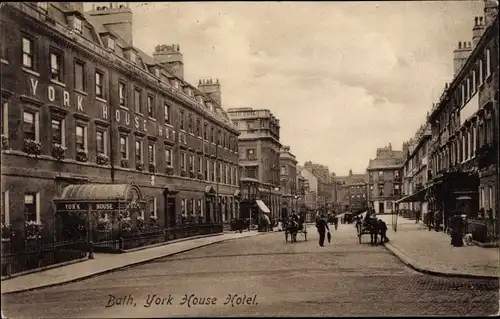 Ak Bath Somerset, York House Hotel