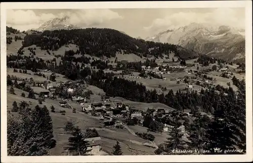 Ak Chesieres Villars Kt Waadt Schweiz, Vue generale