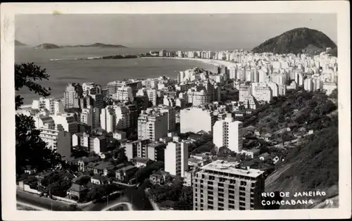 Ak Rio de Janeiro Brasilien, Copacabana