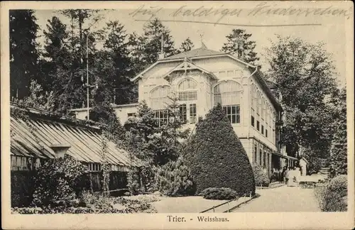 Ak Trier in Rheinland Pfalz, Weisshaus