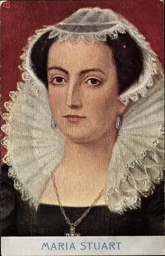 Künstler Ak Maria Stuart, Königin von Schottland und Frankreich, Portrait