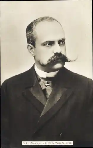 Ak Monseigneur le Prince Victor Napoleon, Portrait