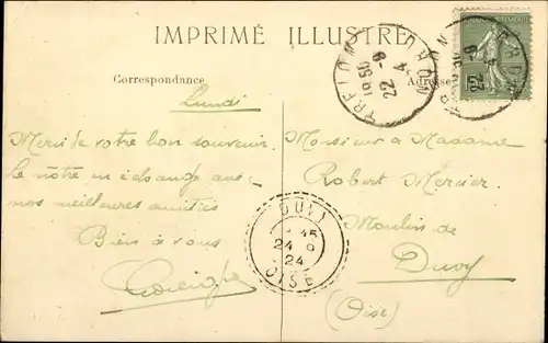 Ak Trélon Nord, Chateau du Comte de Merode