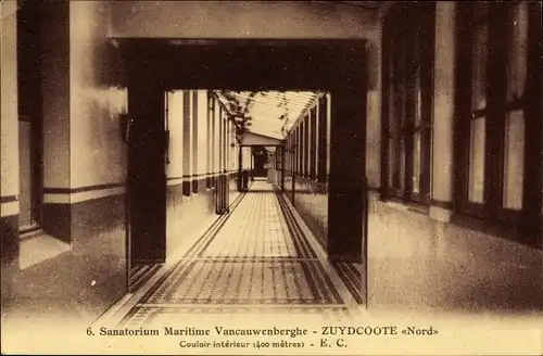 Ak Zuydcoote Nord, Sanatorium Maritime Vancauwenberghe