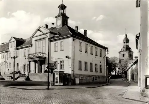 Ak Bad Berka in Thüringen, Rathaus und Ratskeller