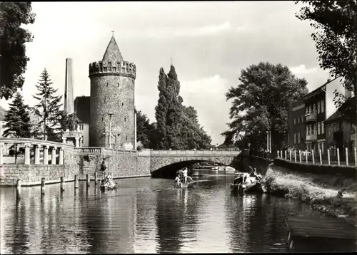 Ak Brandenburg an der Havel, Steintor und Steintorbrücke