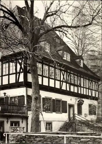 Ak Frohnau Annaberg Buchholz im Erzgebirge, Herrnhaus am Hammerwerk, Museum und Gaststätte