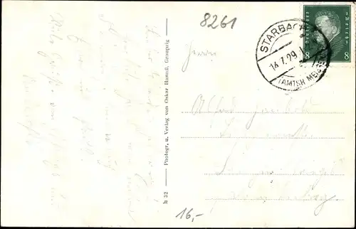 Ak Rüsseina Nossen in Sachsen, Gasthof, Schule, Kirche