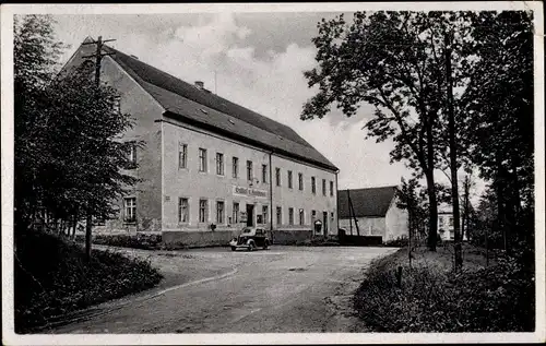 Ak Kleinwaltersdorf Freiberg in Sachsen, Gasthof Kleinwaltersdorf, Inh. Martin Angermann