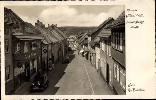 Ak Königsee in Thüringen, Schwarzburgerstraße