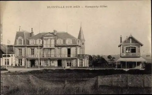 Ak Blonville sur Mer Calvados, Normandy Hotel