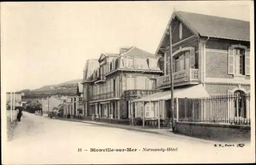 Ak Blonville sur Mer Calvados, Normandy Hotel