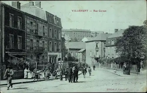 Ak Villerupt Meurthe et Moselle, Rue Carnot