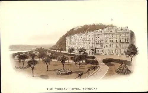 Ak Torquay Devon, The Torbay Hotel