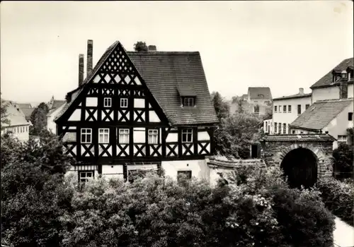 Ak Gößnitz in Thüringen, Pfarrhaus