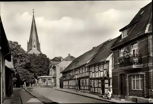 Ak Neustadt am Harz in Thüringen, Blick zum Ratskeller