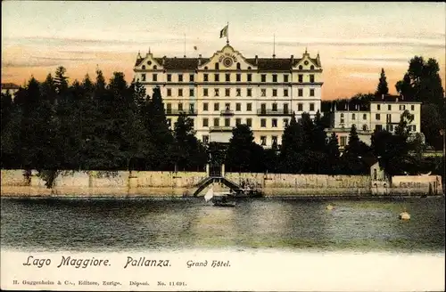 Ak Pallanza Lago Maggiore Piemonte, Grand Hotel