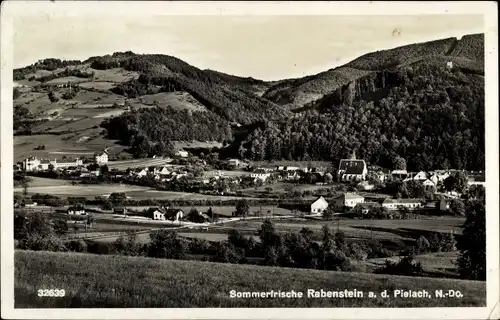 Ak Rabenstein an der Pielach in Niederösterreich, Panorama