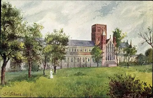 Künstler Ak St Albans Hertfordshire England, Schloss