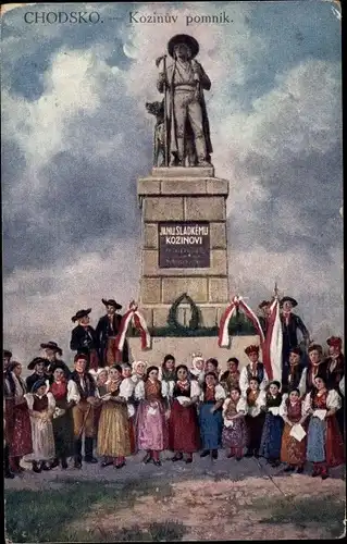 Ak Chodsko Region Pilsen, Kozinuv pomnik