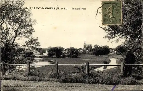 Ak Le Lion d'Angers Maine et Loire, Vue generale