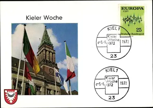 Ak Kiel in Schleswig Holstein, Kieler Woche 1972