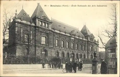 Ak Roubaix Nord, Ecole Nationale des Arts Industriels