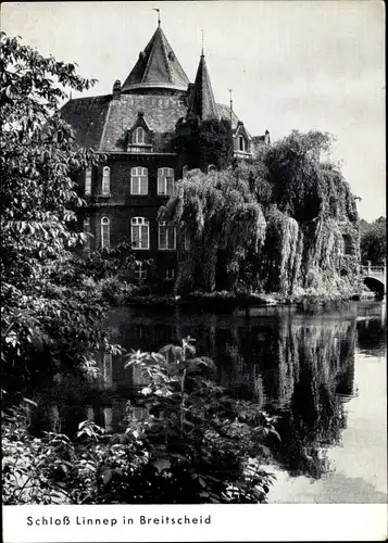 Ak Breitscheid Ratingen im Kreis Mettmann, Schloss Linnep