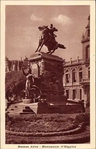 Ak Buenos Aires Argentinien, Monumento O'Higgins