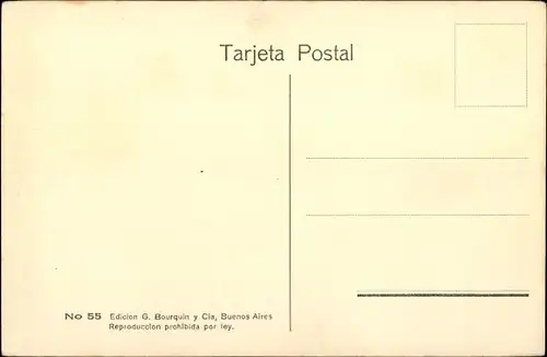 Ak Buenos Aires Argentinien, Un Edificio del Paseo Colon