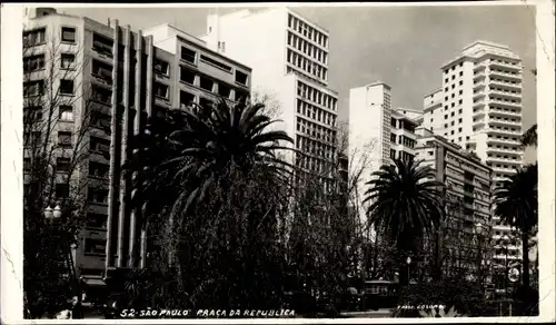 Ak São Paulo Brasilien, Praca da Republica