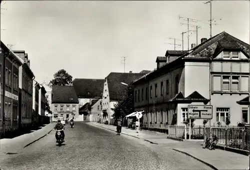 Ak Ostrau in Sachsen, Karl Marx Straße