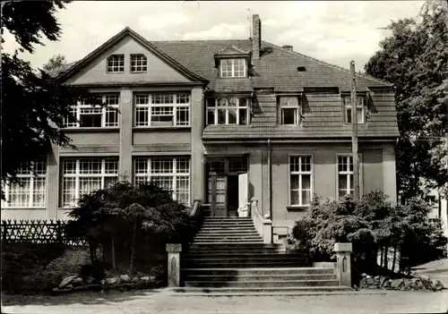 Ak Korswandt am Wolgastsee Seebad Ahlbeck, Idyll am Gasthaus von E. Schaefer