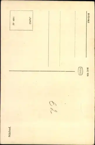Ak Náchod Region Königgrätz, Panorama