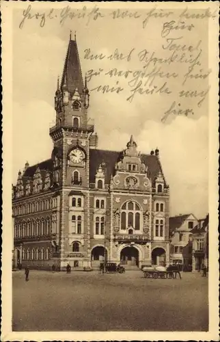 Ak Frýdlant v Čechách Friedland in Böhmen Reg Reichenberg, Rathaus