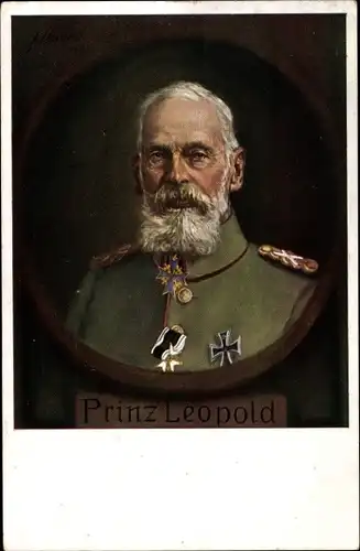 Künstler Ak Prinz Leopold von Bayern