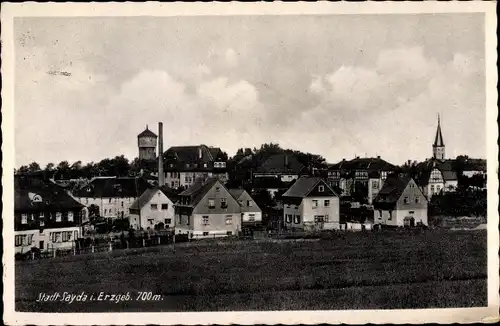 Ak Sayda im Erzgebirge, Gesamtansicht