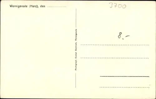 Ak Wernigerode am Harz, Hotel Wiener Hof