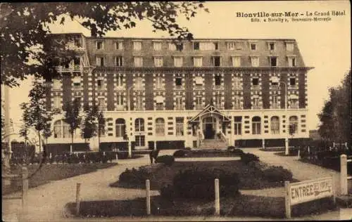 Ak Blonville sur Mer Calvados, Le Grand Hotel