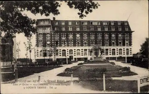 Ak Blonville sur Mer Calvados, Le Grand Hotel