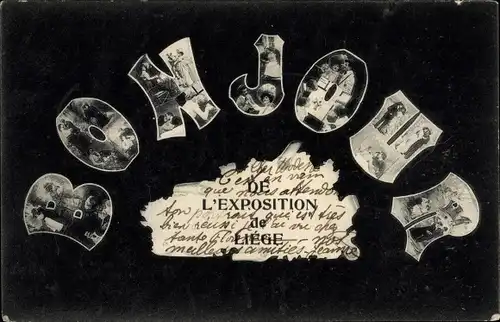Ak Liège Lüttich Wallonien, L'Exposition de Liege, Souvenir