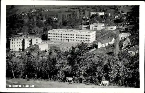 Ak Niška Banja Nisch Niš Serbien, Hotelgebäude