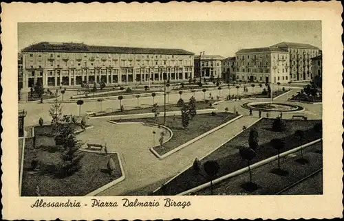 Ak Alessandria Piemonte, Piazza Dalmazio Birago