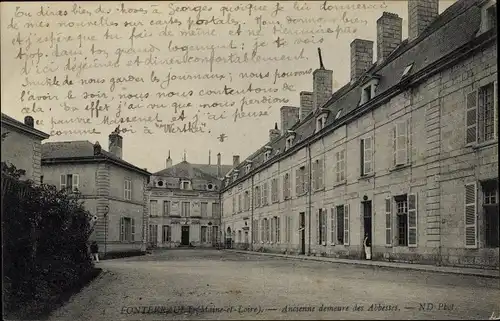 Ak Fontevrault Maine-et-Loire, Ancienne demeure des Abbesses