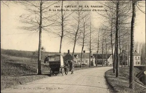 Ak Circuit de la Sarthe, La Sortie du contournement d'Ardennay